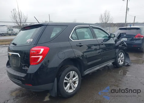 2016 Chevrolet Equinox Ls from USA, damaged, VIN 2GNFLEEK5G6100631